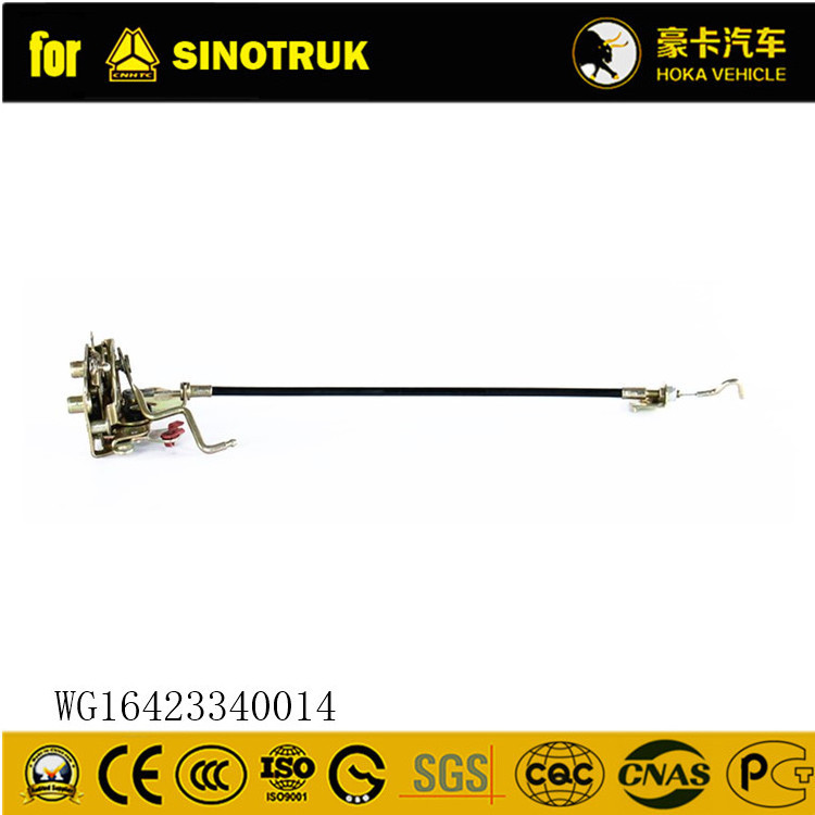 Original SINOTRUK HOWO Truck Spare Parts Left Door Lock  WG1642340014 for all SINOTRUK Heavy Truck