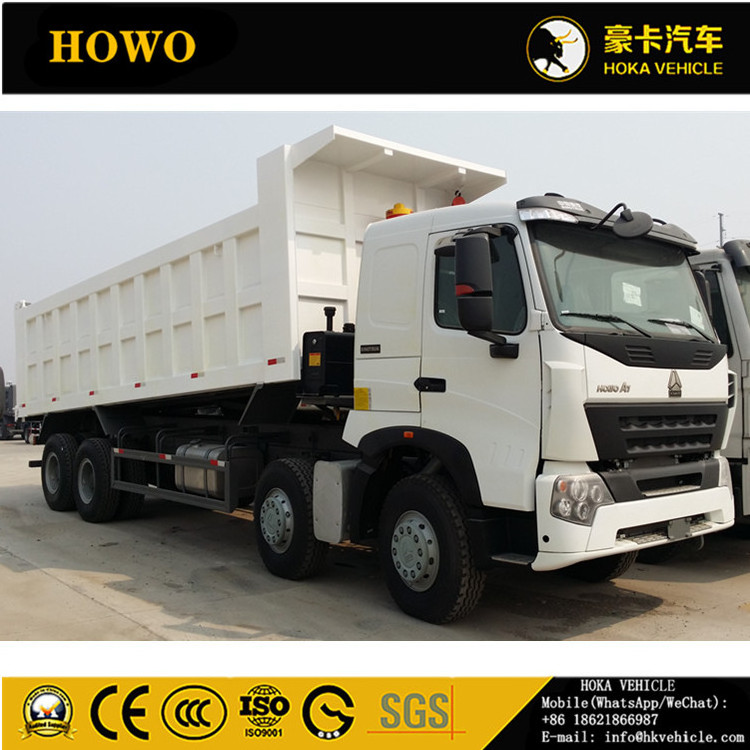 Hot Sale SINOTRUK HOWO A7 8X4 371HP Dump Truck Tipper Truck (White)