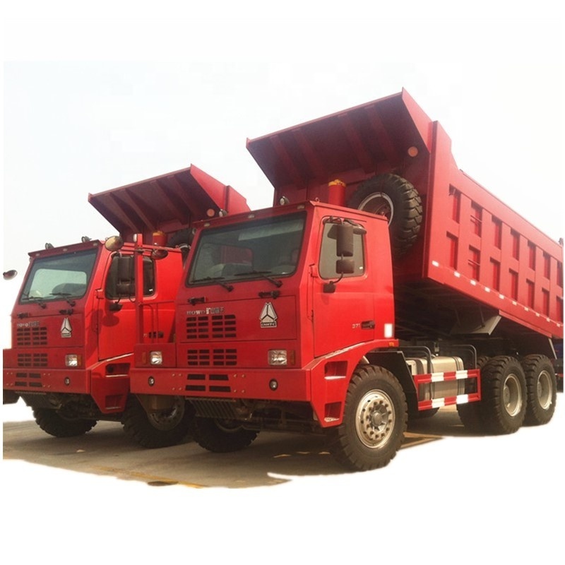 SINOTRUK HOWO 6X4 371HP 70T OFF ROAD MINING KING DUMP TRUCK WITH REAR GATE ZZ5707S3840AJ