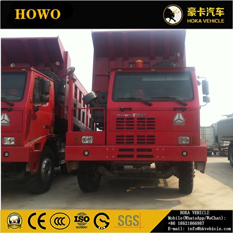 SINOTRUK HOWO 6X4 371HP 70T OFF ROAD MINING KING DUMP TRUCK WITH REAR GATE ZZ5707S3840AJ