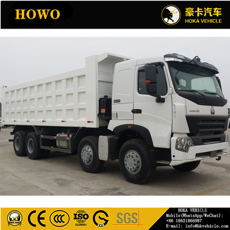 Hot Sale SINOTRUK HOWO A7 8X4 371HP Dump Truck Tipper Truck (White)