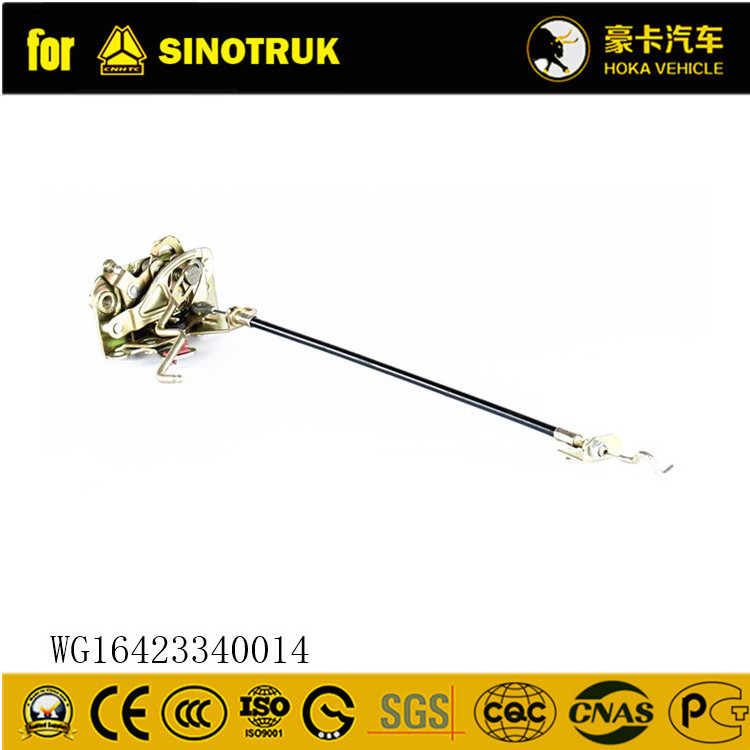 Original SINOTRUK HOWO Truck Spare Parts Left Door Lock  WG1642340014 for all SINOTRUK Heavy Truck