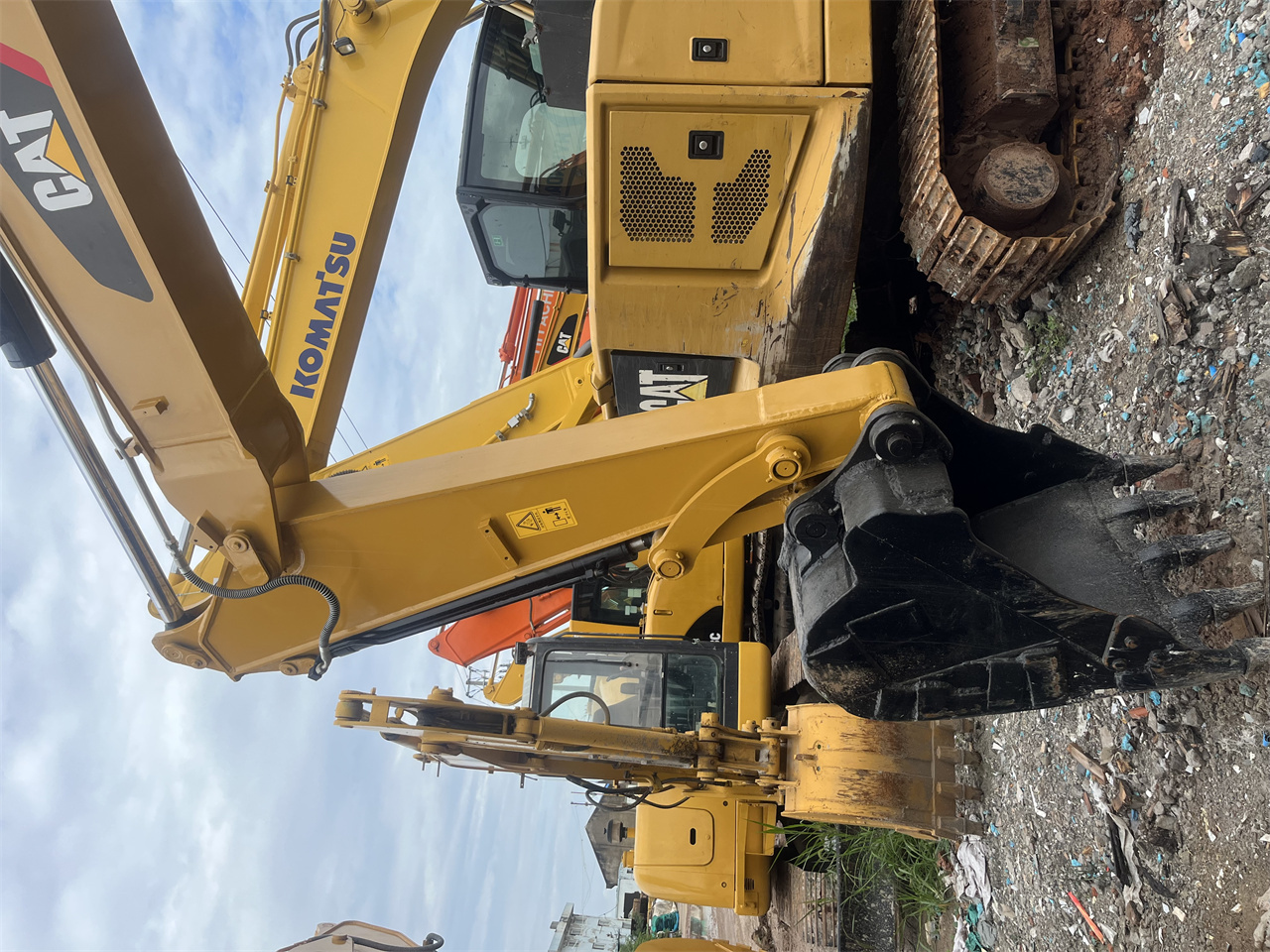 second hand caterpillar earth moving digging machine used cat excavator cat308E 308C 8ton used cat mini excavator digger shovel