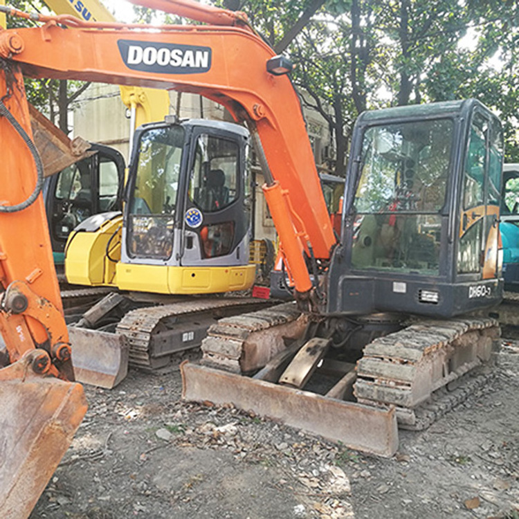 New arrival used mini excavator doosan DH60/original second hand doosan DH60-7