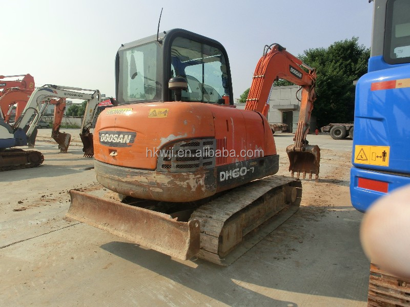 New arrival used mini excavator doosan DH60/original second hand doosan DH60-7