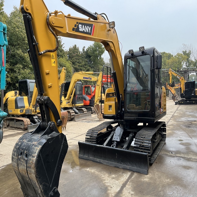 SANY 75 2021Year Used excavator SANY SY75C 7ton Used Second hand excavator SANY SY60C/75C/95C/135C/215C Good condition