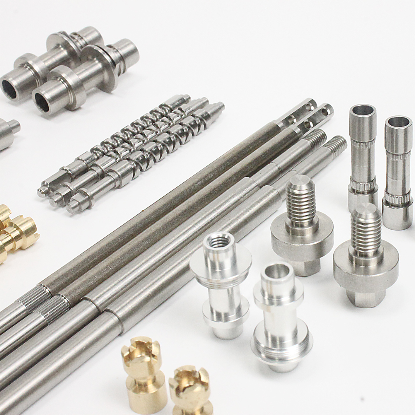 Lathe CNC Customized Machining Brass Manufacturer Lathe Machining Brass Parts CNC Fabrication