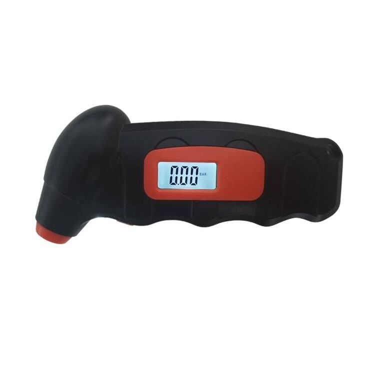 High Quality Car Truck Bike LCD  Digital Display Tire Pressure Gauge ABS Digital Tread Depth Gauge With LED light