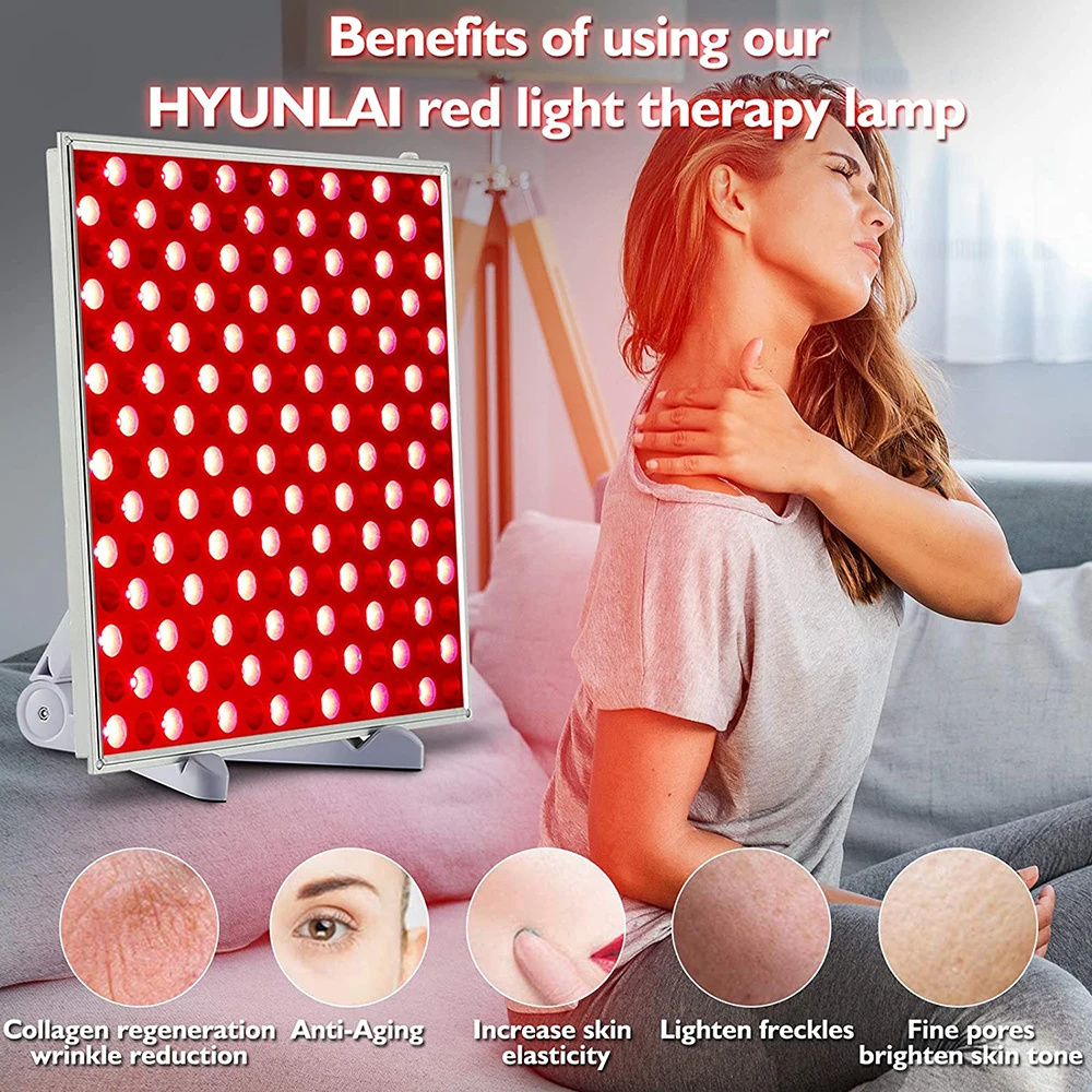 Hot Sale Red Light Therapy Panel 660nm+850nm Near Infrared Red Light Therapy Device