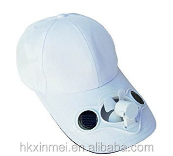 JCX/Customized Sun Solar Fan Cap Solar Power Hat Cap With Cooling Fan