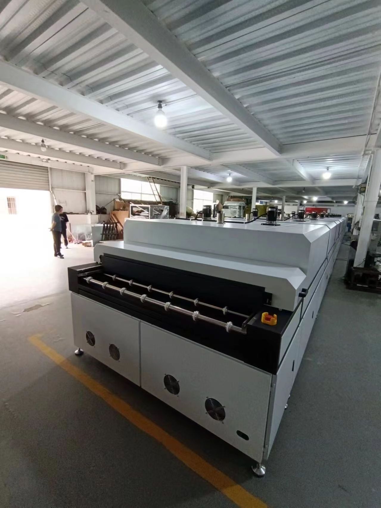 Good Price Fruit Wood Wooden Door Glass Spray Printing Coating Heating Dyer Industrial Oven Conveyor Drying Machine