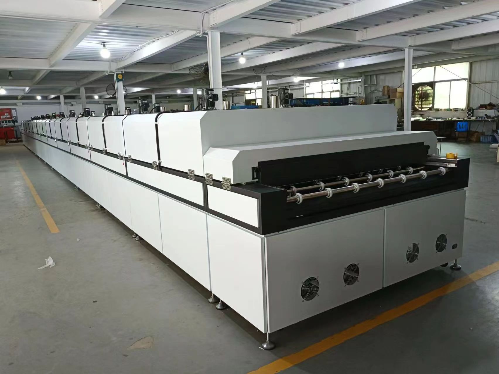 Good Price Fruit Wood Wooden Door Glass Spray Printing Coating Heating Dyer Industrial Oven Conveyor Drying Machine