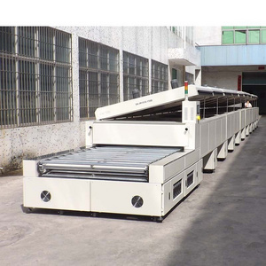 IR Illuminator Conveyor Belt Dryer Machine For Making Rubber Foam Floor