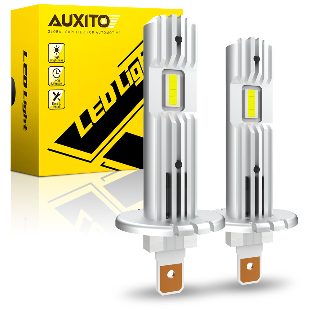 AUXITO H1 LED Headlight Bulb 6500K Xenon White Mini Size Wireless Headlight