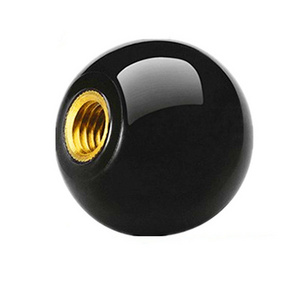 25mm Factory price plastic red black Bakelite ball knob