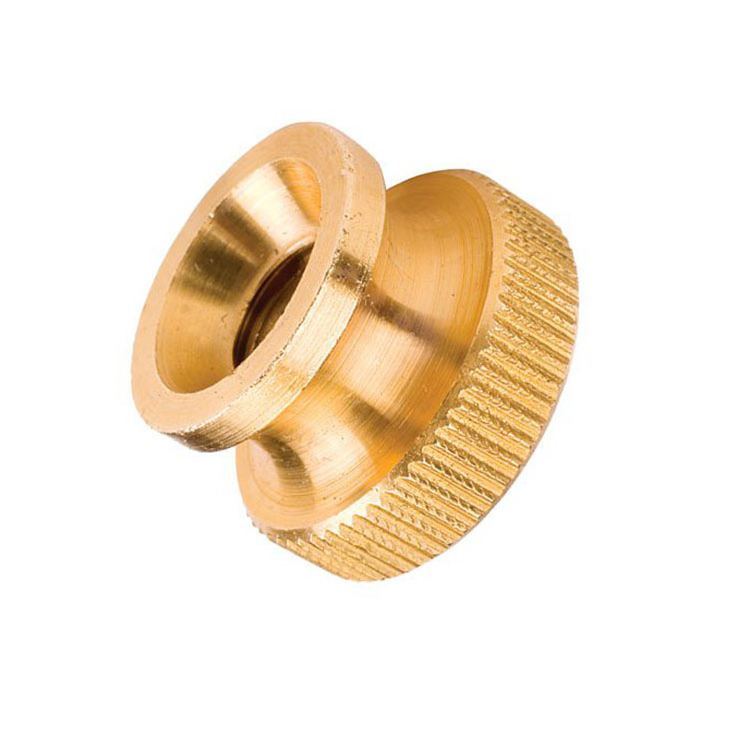 M2.5 M3 4 M5 M6 M8 Metric Brass Flanged Knurled Head Thumb Nut