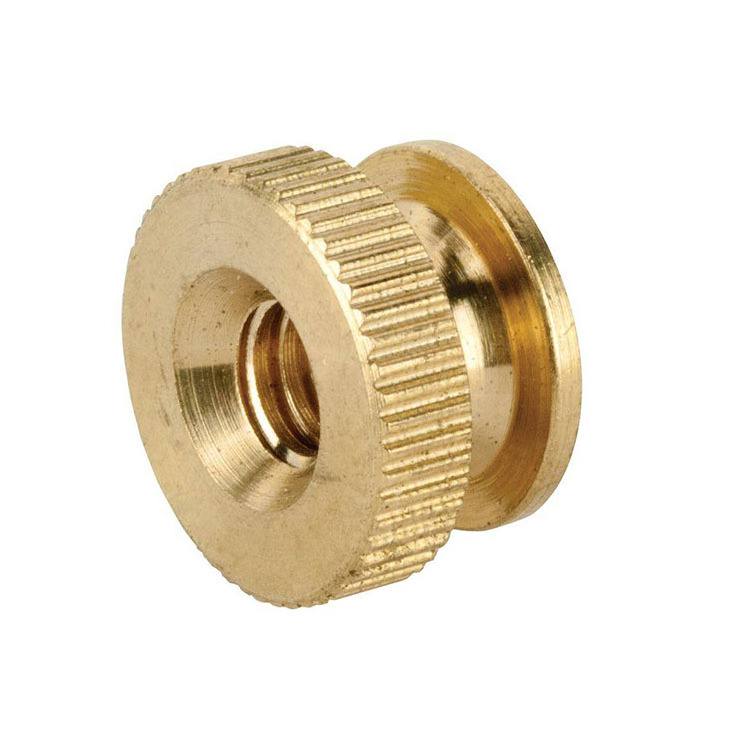 M2.5 M3 4 M5 M6 M8 Metric Brass Flanged Knurled Head Thumb Nut