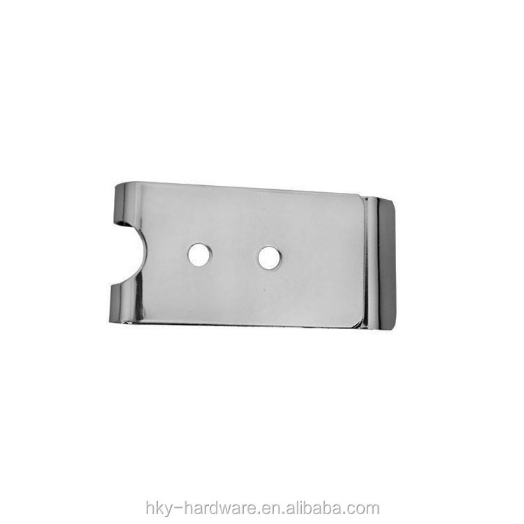 Stainless steel metal belt holster clip