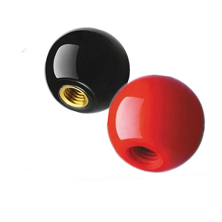 25mm Factory price plastic red black Bakelite ball knob