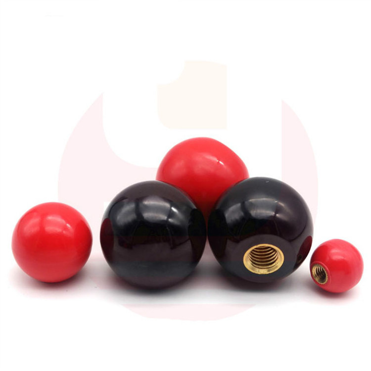 25mm Factory price plastic red black Bakelite ball knob