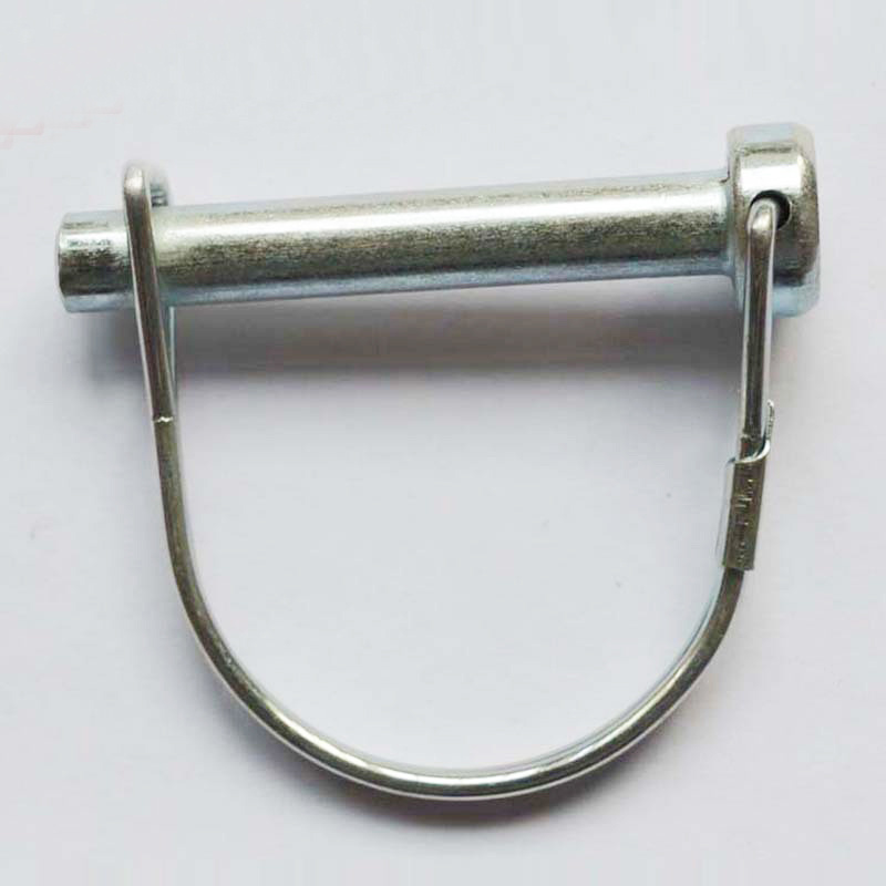 Tube locking safety snapper linch pin