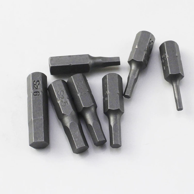 H2 H2.5 H3 H3.5 H4 H5 H6 Hexagon Screwdriver Bit Set Power Tool 1/4