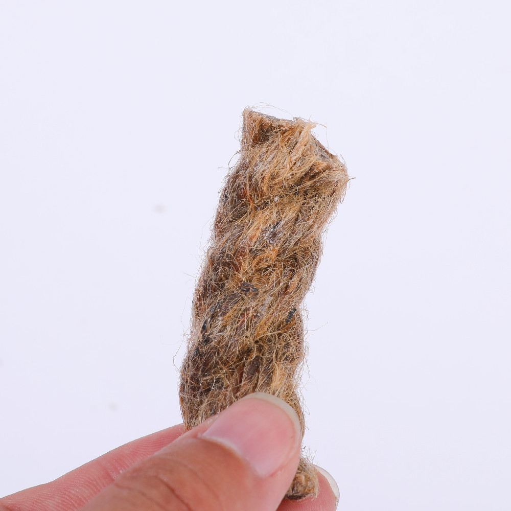 Jumbo Wax Infused Jute Matchstick Quick Fire Starting Rope Tinder Wick Paraffin Hemp Rope Fire Starter