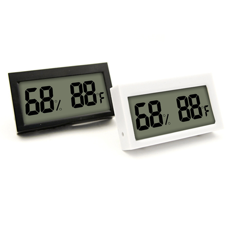 S-WS05 Portable Plastic Human Baby Digital Thermometer Mini Room Control Thermo Hygrometer Wall Thermometer