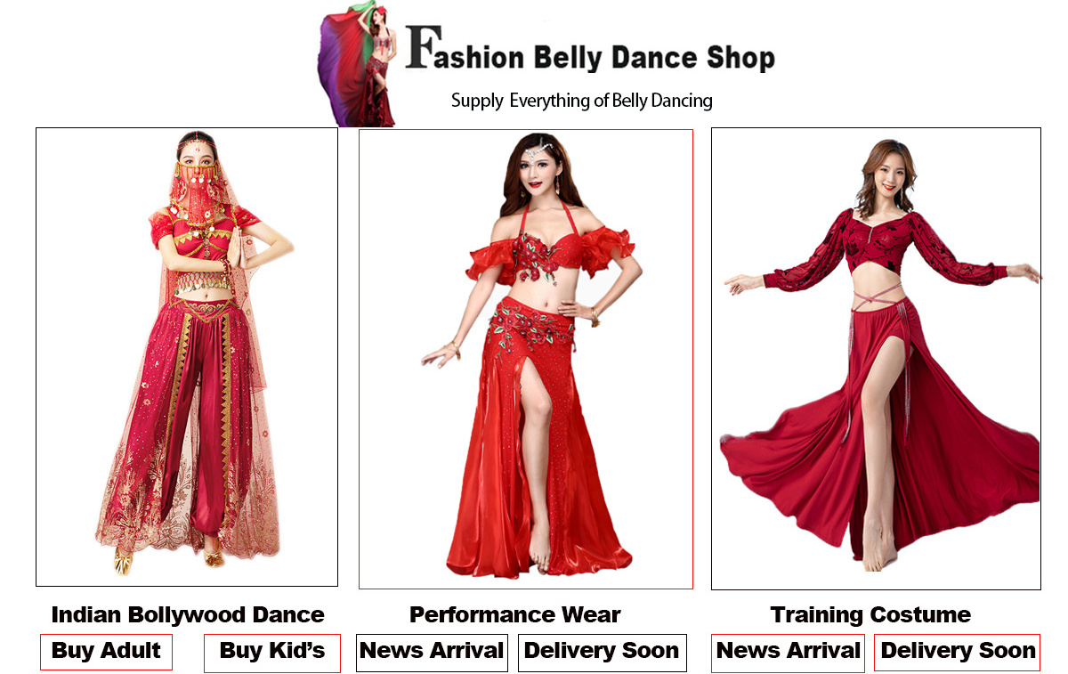 Newest Women Movie Indian princess Bollywood Dance Performance Costumes Wear