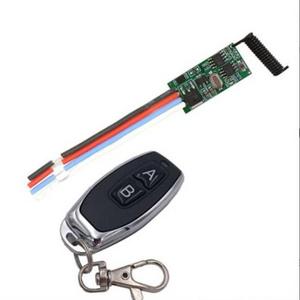 YT RF 2CH Mini Remote Control Switch Waterproof 12V DC3.7V to 24V Universal Relay Transmitter 433MHz Receiver Module Home Office