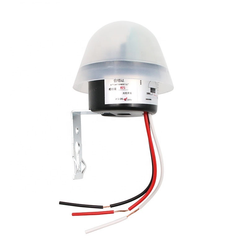 YT Automatic Auto On Off Photocell street Light Lamp Switch C AC 220V 50-60Hz 10A Photo Control Photoswitch Sensor Switch