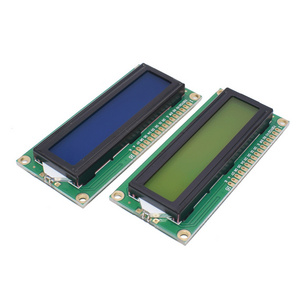 LCD1602 1602 LCD Module Blue / Yellow Green Screen 16x2 Character LCD Display PCF8574T PCF8574 IIC I2C Interface 5V for