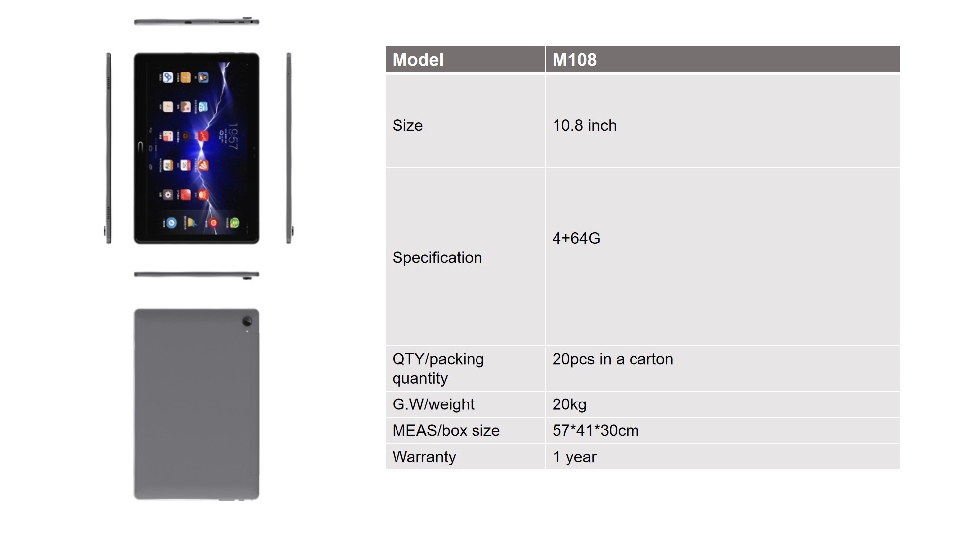 Custom Tablets 14 Inches Android 5g PC Tablette Sans Camera Touch Screen Tablet Android for Vending Machine