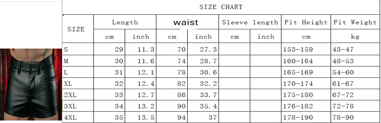 Summer Leather Shorts Men Elastic Outerwear Casual Sexy Shorts Pants Male Fashion PU Faux Leather Pole Dance Shorts For Clubwear