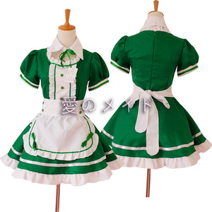 Cute Lolita Maid French Maid Dress Girls Woman Amine Cosplay Costume Waitress Maid Party Stage Costumes