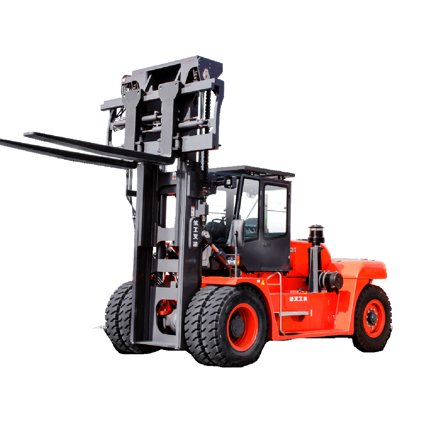 Durable 16T Diesel Fork Lift Truck 16000kg Diesel Forklifts With Kummins Engine