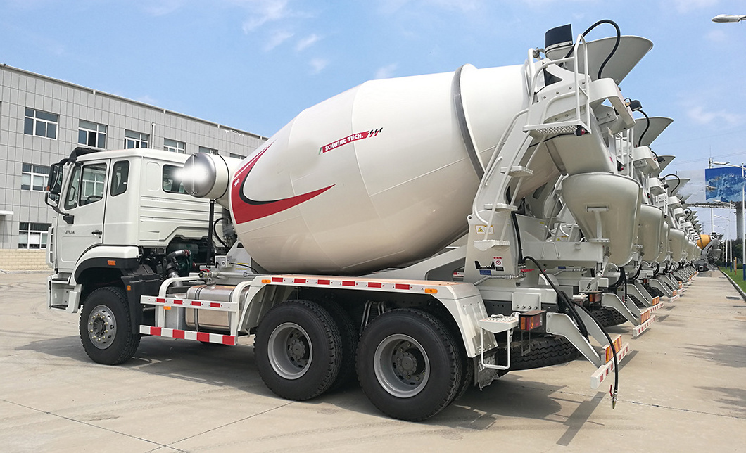 Chinese 6m3 Mini Concrete Machinery New G06K Small Concrete Mixer Trucks for Sale