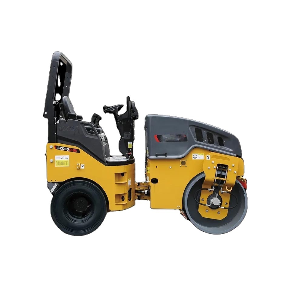 SZR50C-8K construction 5 tons combined tire road rollers for sale