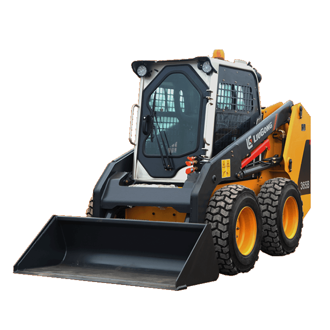 Liugong 2.9ton Mini Wheel Loader 365b Skid Steer Loader