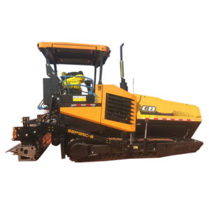 Construction Road Machinery SSP125C-8 Max.Paving Thickness 55cm 1000t/h Road Concrete Paver Pedeatal Road Machine Asphalt Paver