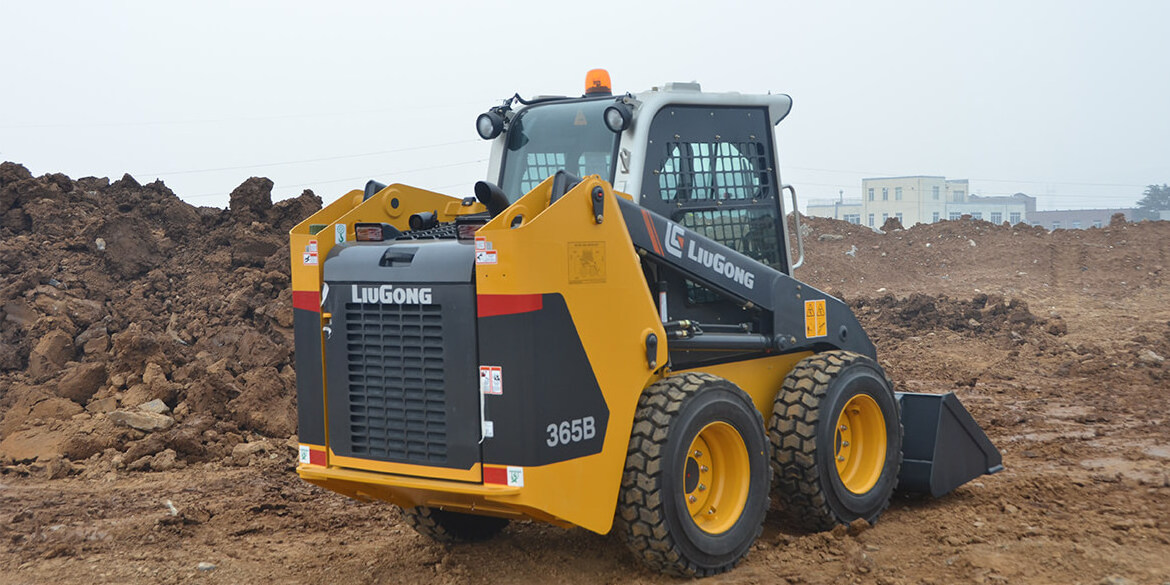 Liugong 2.9ton Mini Wheel Loader 365b Skid Steer Loader