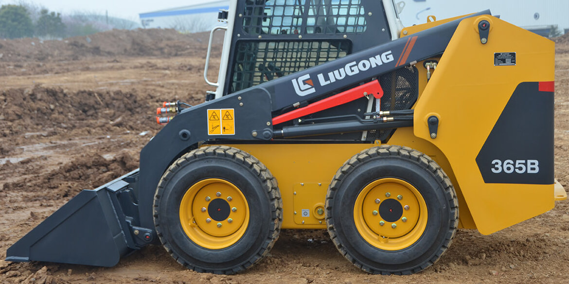 Liugong 2.9ton Mini Wheel Loader 365b Skid Steer Loader