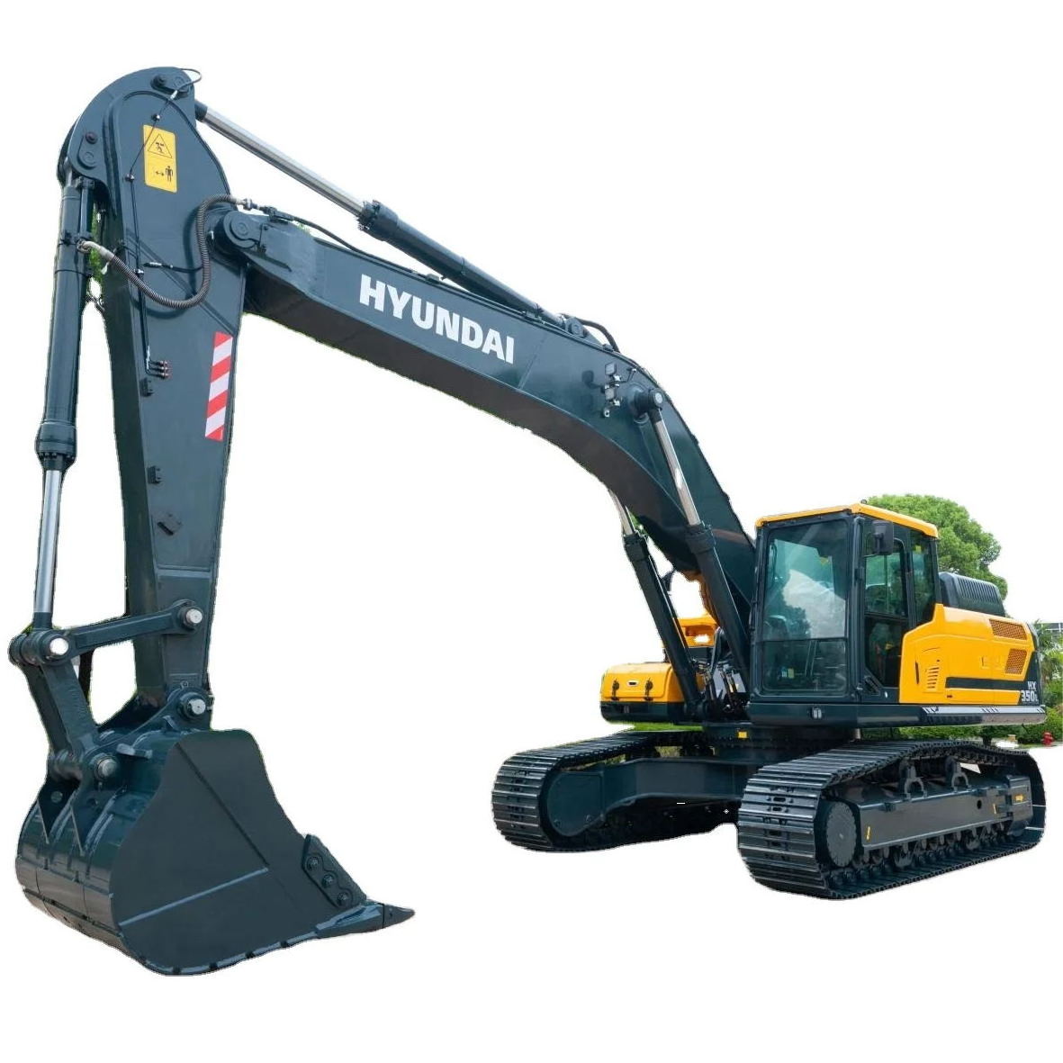 1.6m3 rock bucket 1.83m3 standard large crawler excavator HX350L at factory price in stock for cheap sale