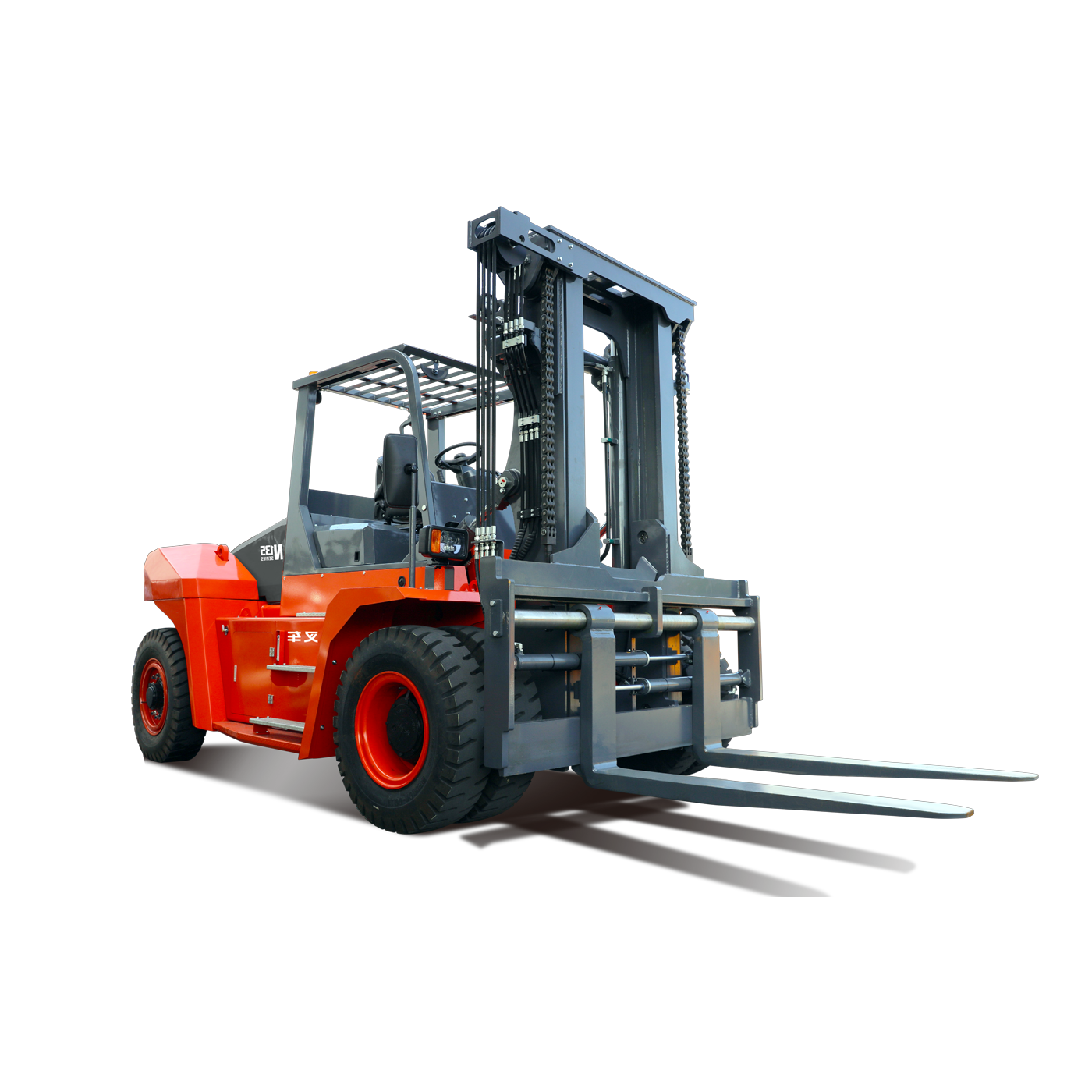 Durable 16T Diesel Fork Lift Truck 16000kg Diesel Forklifts With Kummins Engine