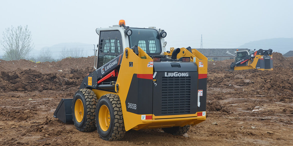 Liugong 2.9ton Mini Wheel Loader 365b Skid Steer Loader