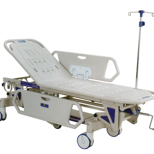 Hospital manual patient emergency transfer stretcher bed/trolley for transport