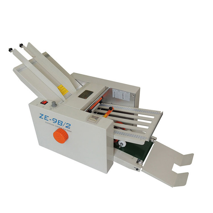 ZE-9 Hualian Cross Make Booklet A3 A4 Packaging Packing Automatic Fold Paper Folding Machine