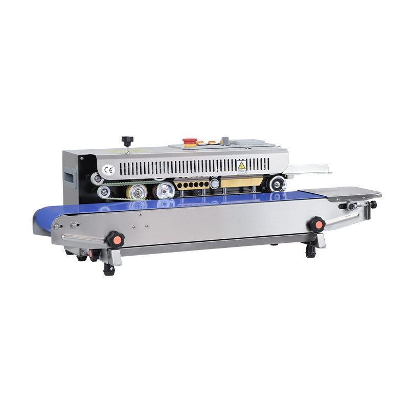 FRB-770I HUALIAN Table Horizontal Food Tea Style Heat Automatic Sealer Plastic PP Bag Packing Packaging Machine