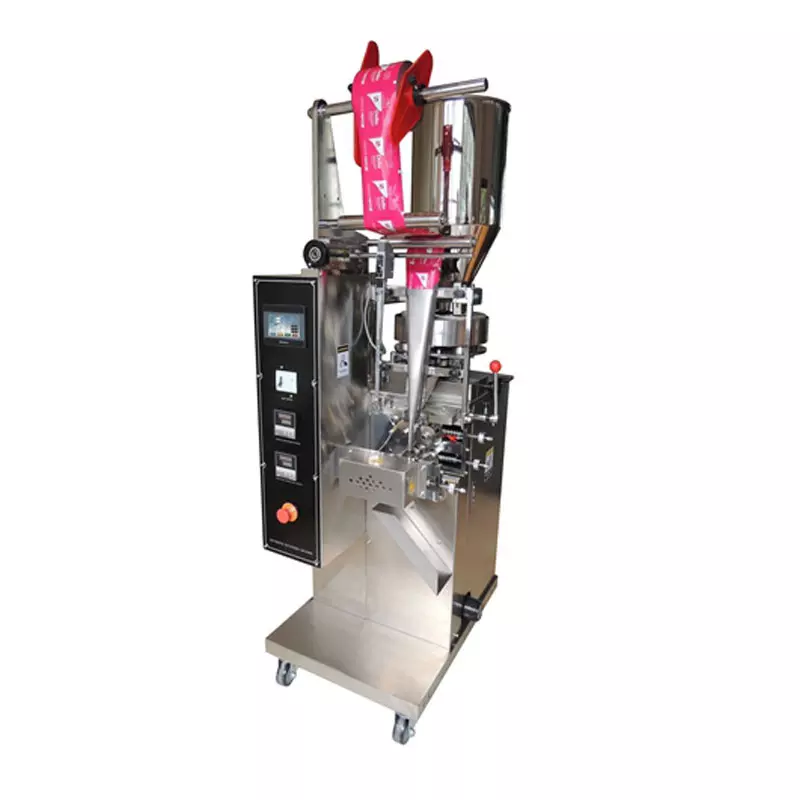 DXDK-40II Hualian Industrial Multifunction Vffs Form Vertical Granule Sugar Pouch Sachets Bag Filling Sealing Packaging Machine