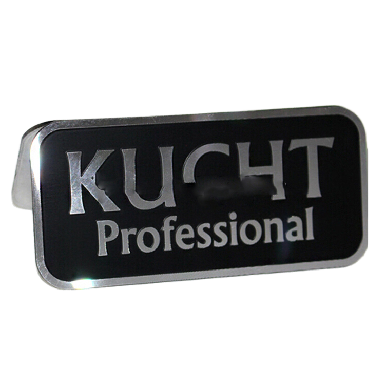 Manufacturer Professional Metal Label Aluminum Die Casting Label Aluminum Embossed Logo Custom Metal Brand Badge Nameplate